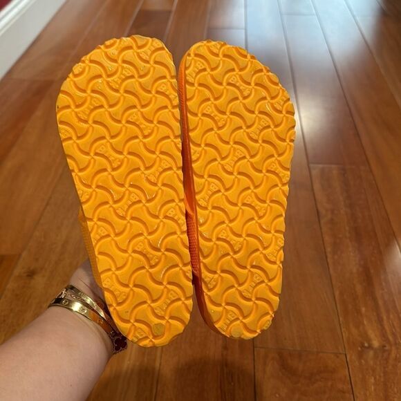 Birkenstock Honolulu EVA mens thong sandal flip flop Zinnia orange size 36 / 6.5 - Picture 6 of 8